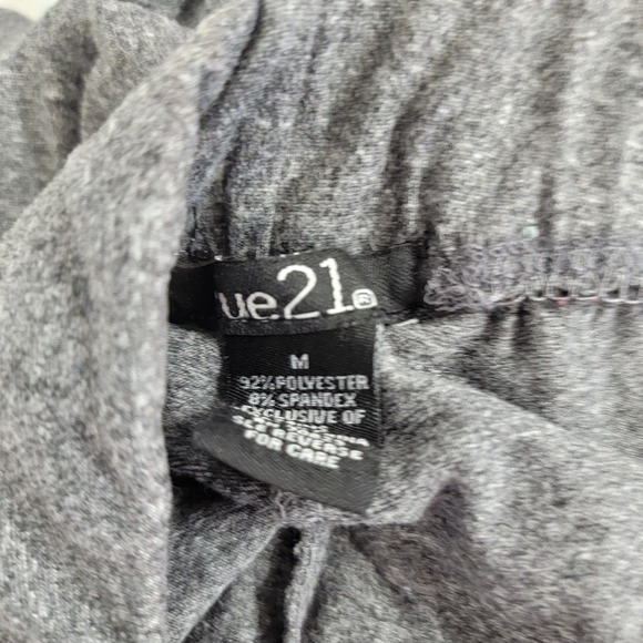 Rue 21 super soft gray leggings elastic waist - Picture 7 of 14